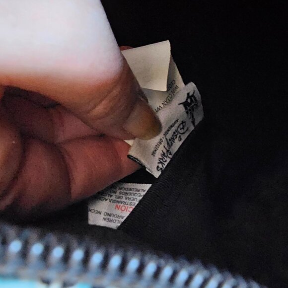 Vintage 1997 Original Disney Parks Mickey and Minnie Comic Purse - Blue - Picture 4 of 7